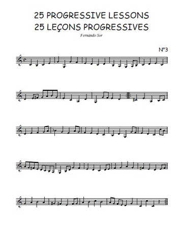 Etude Op.60 N°3 Partitions gratuites